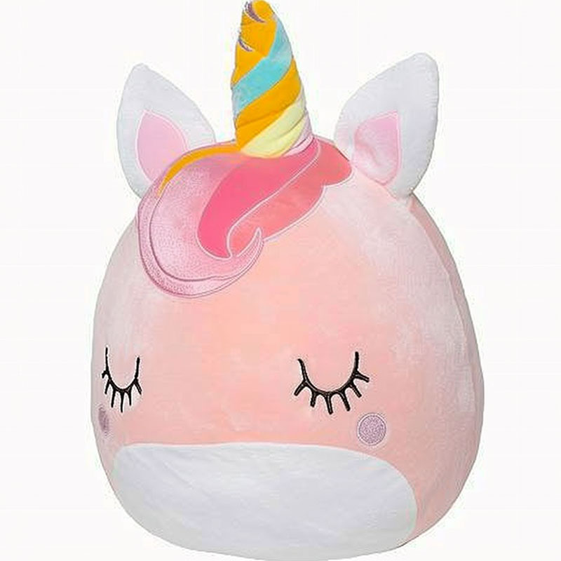 【年度玩具】創(chuàng)意獨角獸毛絨玩偶彩色小馬生日禮物午休睡覺抱枕
